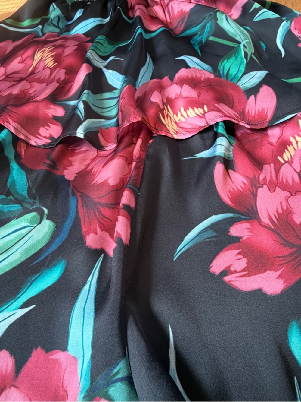 Show Me Your Mumu Womens Thelma Romper Ruby Bloom Floral Print Romper Size Small - Picture 5 of 10
